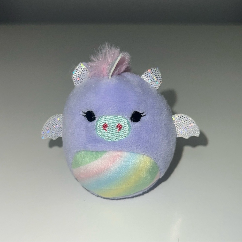 Squishmallows Squishville Lizella the Pegacorn 🤍🦄